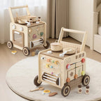 Toy Activity Cube with Push Walker - Multicolor
