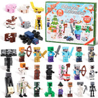 Toy Advent Calendar with Building Block Figures