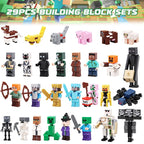 Toy Advent Calendar with Building Block Figures