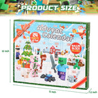 Toy Advent Calendar with Building Block Figures