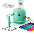 Toy - Drawing Robot with Shape Cards and Color Markers