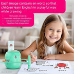 Toy - Drawing Robot with Shape Cards and Color Markers