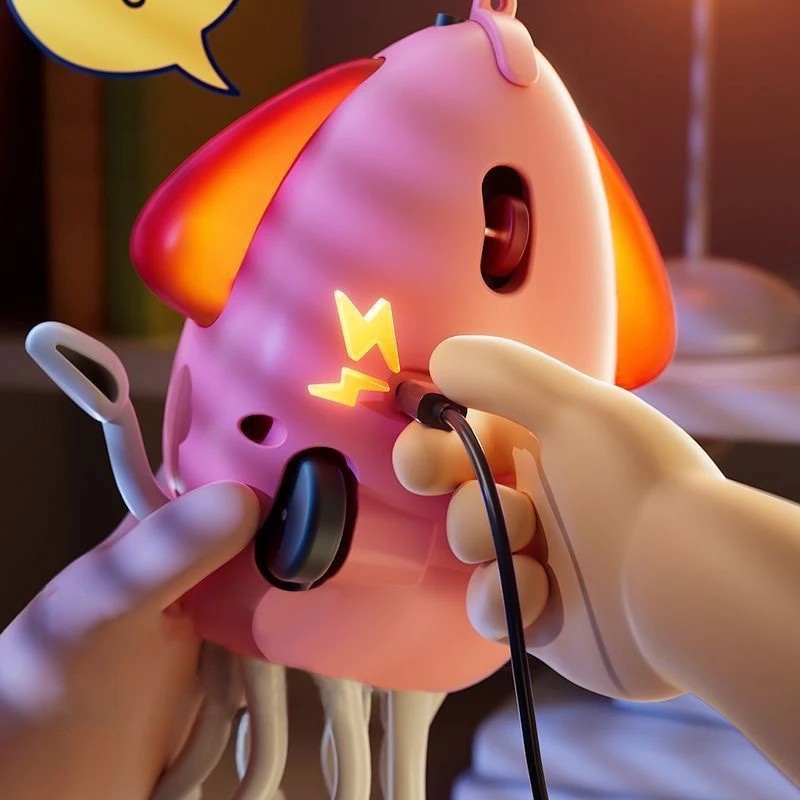 Toy Electric Walking Squid Octopus - Light and Music