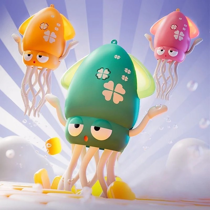 Toy Electric Walking Squid Octopus - Light and Music