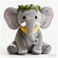 Toy - Elephant Plush Doll with Bandana