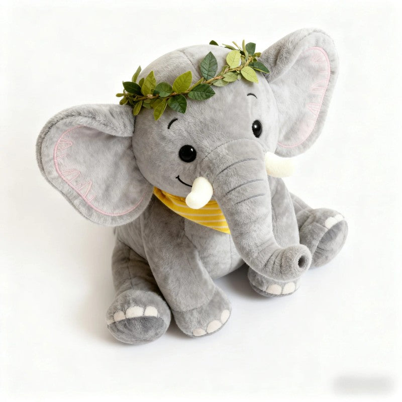 Toy - Elephant Plush Doll with Bandana