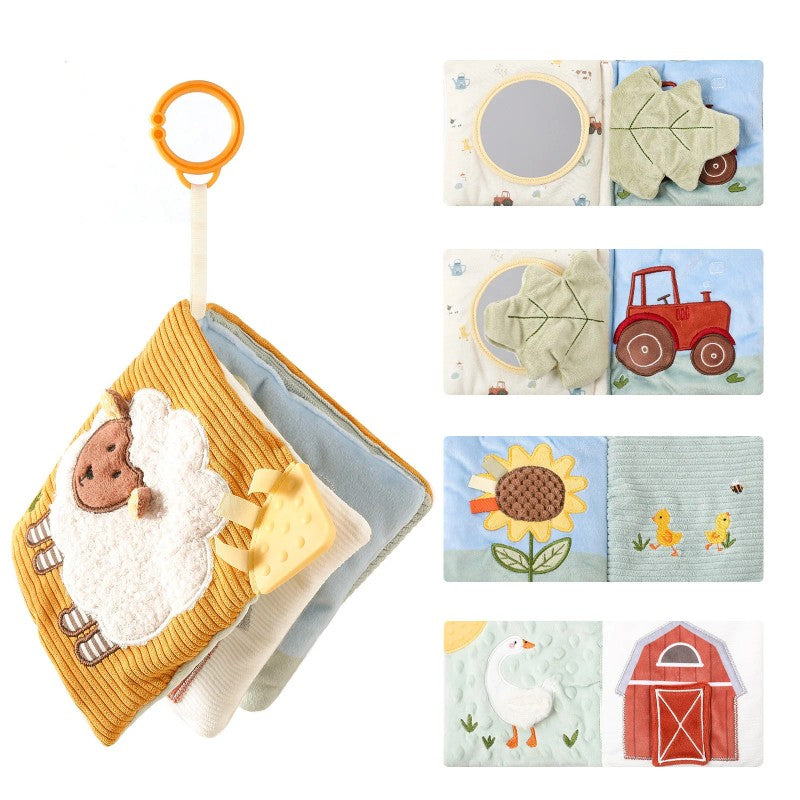 Toy - Farm Theme Cloth Activity Book with Textured Pages