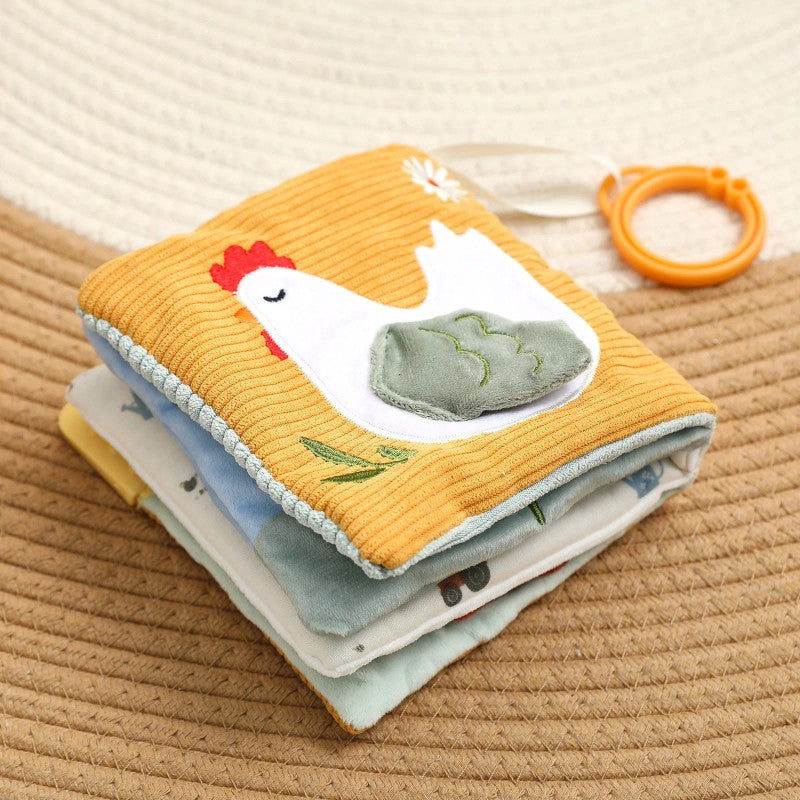 Toy - Farm Theme Cloth Activity Book with Textured Pages