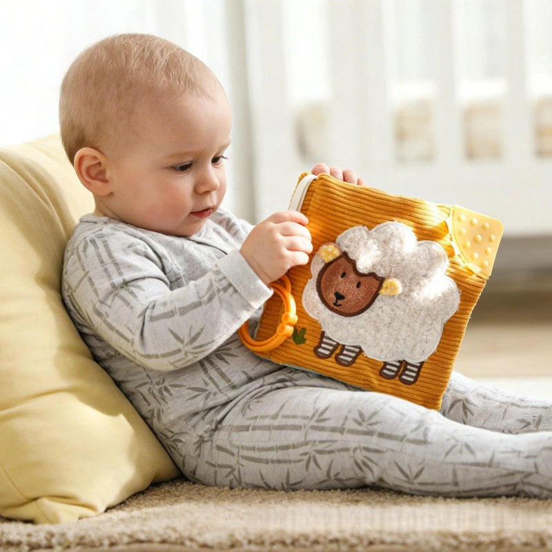 Toy - Farm Theme Cloth Activity Book with Textured Pages