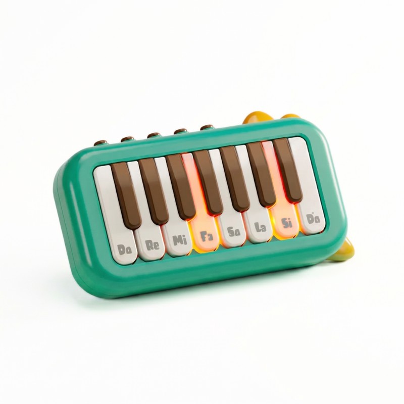 Toy - Mini Electronic Piano with Light-Up Keys