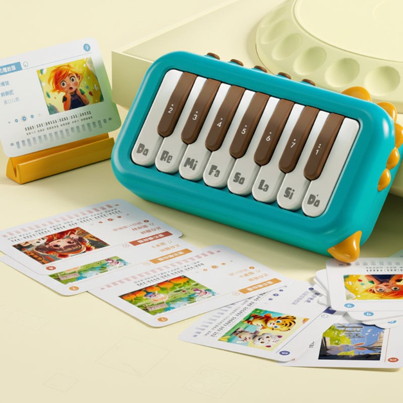 Toy - Mini Electronic Piano with Light-Up Keys