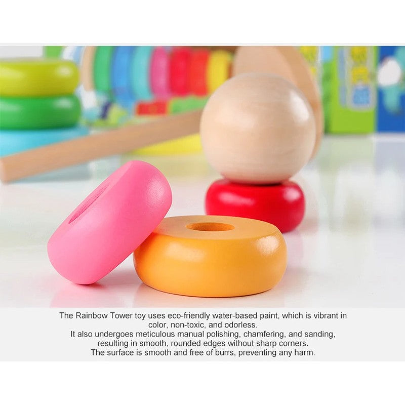 Toy - Rainbow Stacking Tower