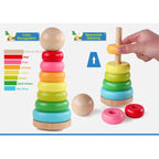 Toy - Rainbow Stacking Tower