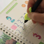 Toy - Reusable Writing Practice Book with Tracing Guides