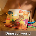 Toy Sensory Book with 3D Animal Tails