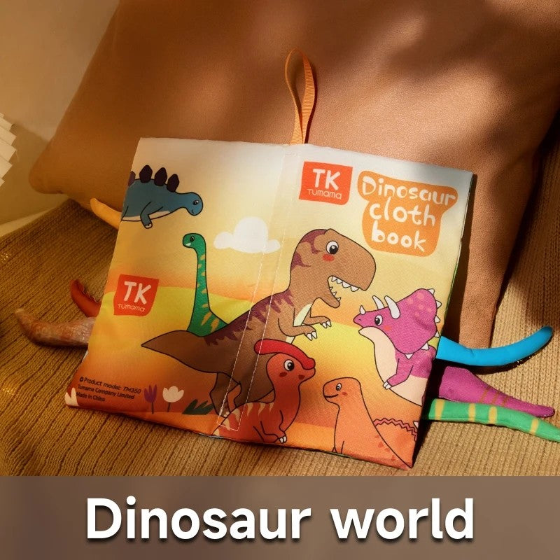 Toy Sensory Book with 3D Animal Tails