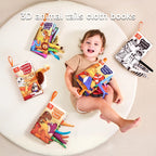 Toy Sensory Book with 3D Animal Tails