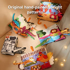 Toy Sensory Book with 3D Animal Tails