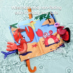 Toy Sensory Book with 3D Animal Tails