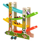 Toy Slope Racing Car Track - 4-Level Ramp