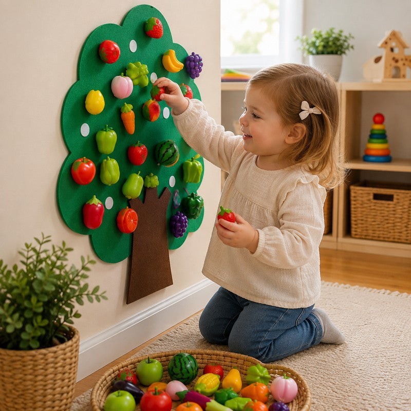 Toy - Tree-Shaped Learning Activity Board