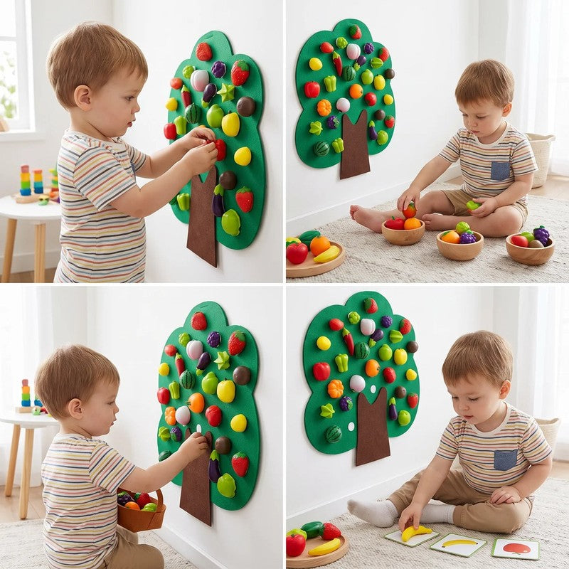 Toy - Tree-Shaped Learning Activity Board