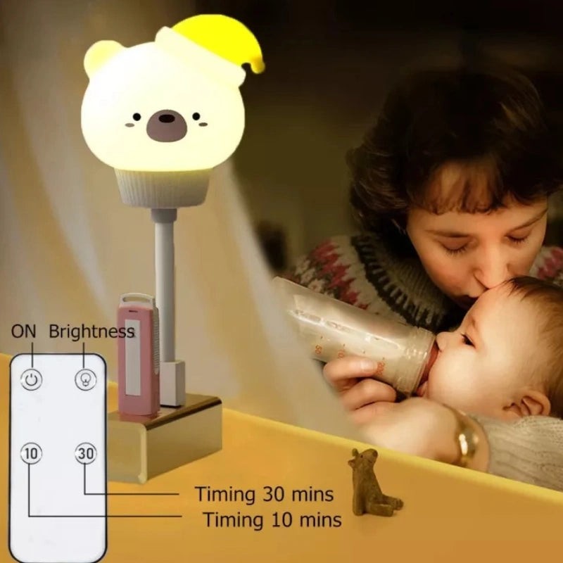 USB Night Light - Animal with Warm Light