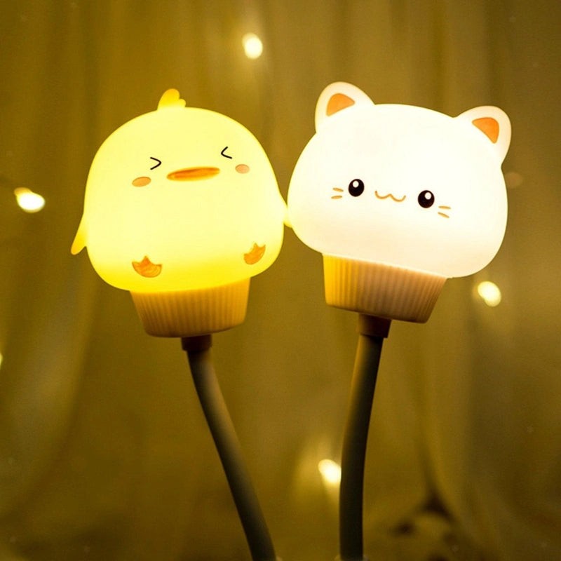 USB Night Light - Animal with Warm Light