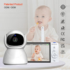 Video Baby Monitor with Camera and Parent Unit - 5-Inch Display