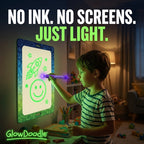 Wall Drawing Board for Children - UV Light Drawing Activity