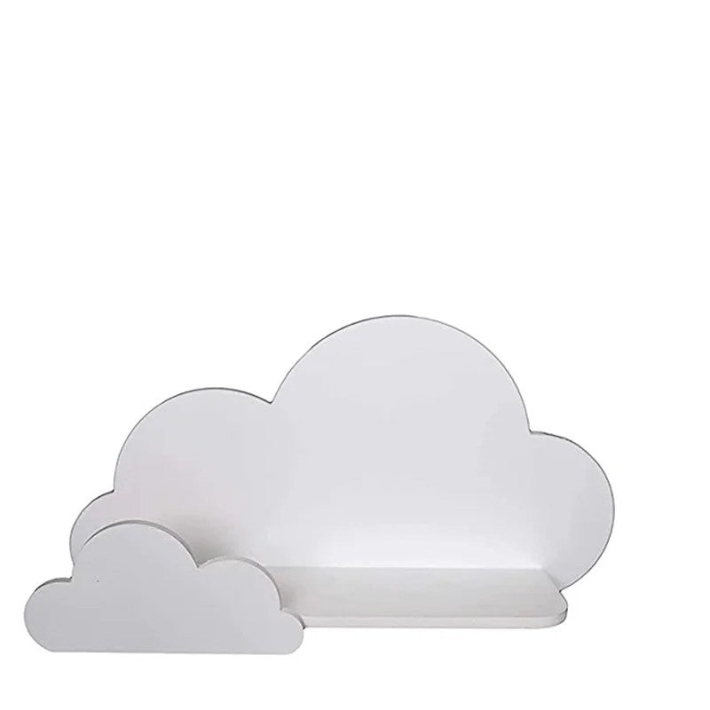 Wall Shelf - Cloud-Shaped Storage for Children's Room