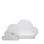 Wall Shelf - Cloud-Shaped Storage for Children's Room