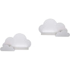 Wall Shelf - Cloud-Shaped Storage for Children's Room