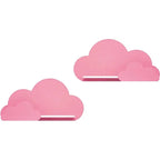 Wall Shelf - Cloud-Shaped Storage for Children's Room