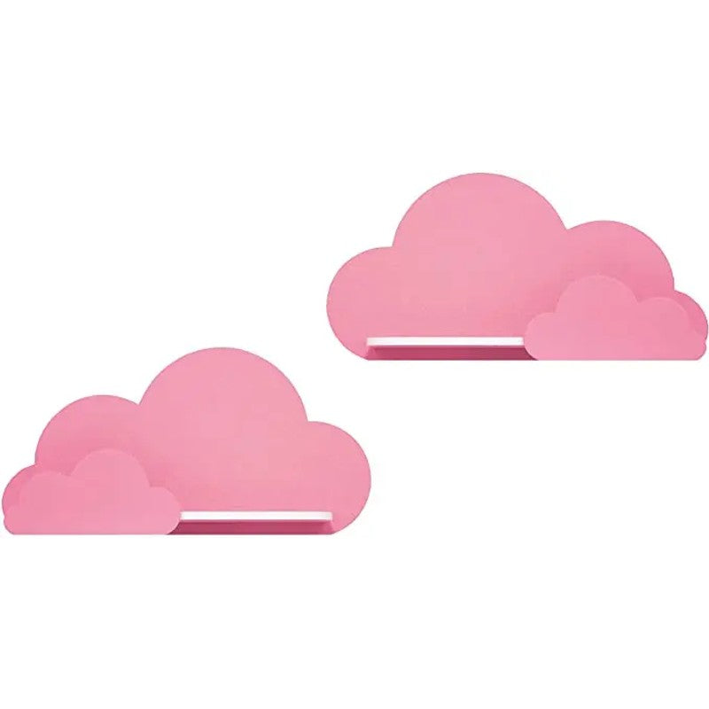 Wall Shelf - Cloud-Shaped Storage for Children's Room