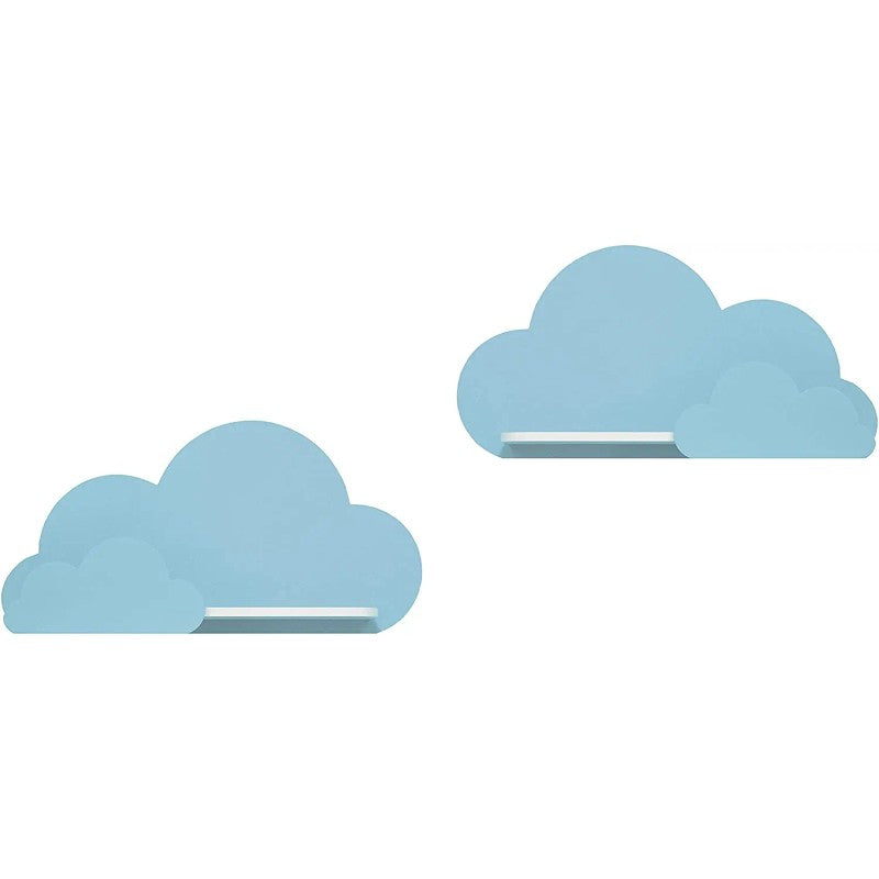 Wall Shelf - Cloud-Shaped Storage for Children's Room