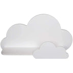 Wall Shelf - Cloud-Shaped Storage for Children's Room