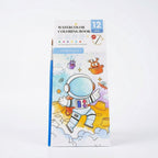 Watercolour Painting Book with Integrated Palette - Multiple Themes