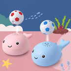 Whale-Shaped Interactive Hover Ball Toy