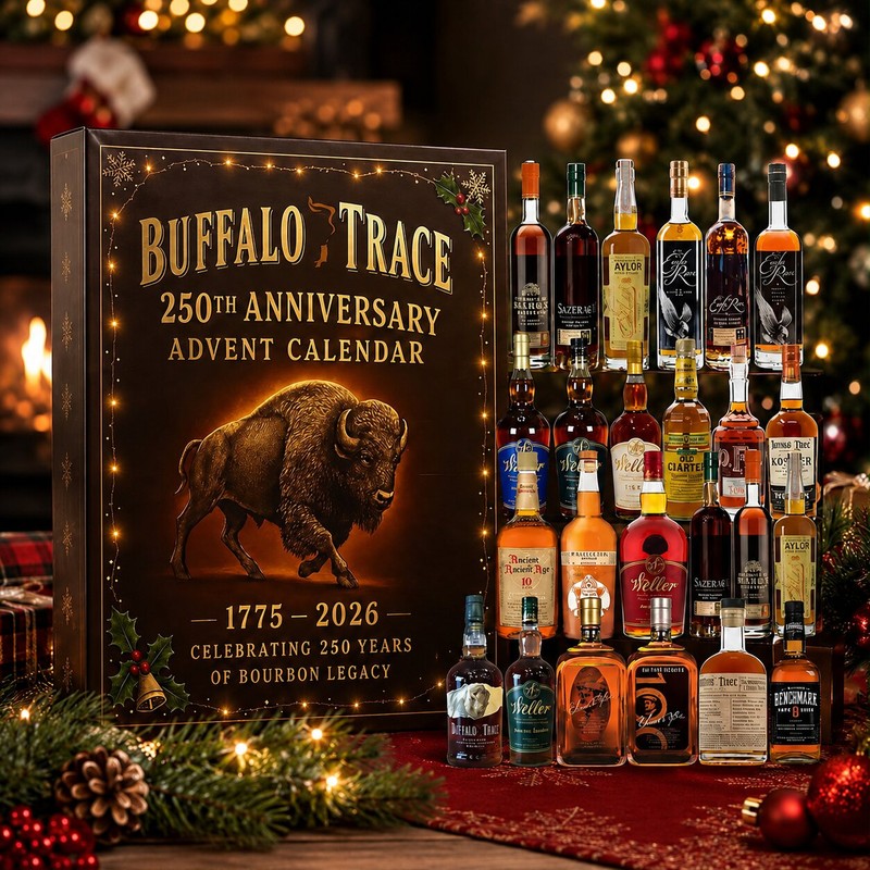 Whisky Advent Calendar 2026 - Daily Countdown with Bottle Motifs