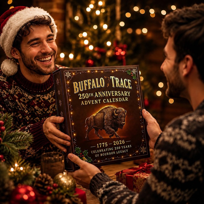 Whisky Advent Calendar 2026 - Daily Countdown with Bottle Motifs