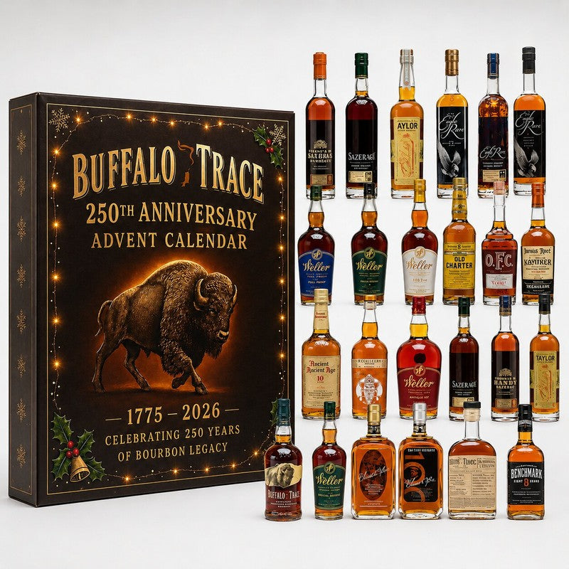 Whisky Advent Calendar 2026 - Daily Countdown with Bottle Motifs