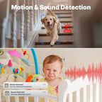 WiFi Baby/Pet Monitor Camera Set with LCD Screen - PTZ
