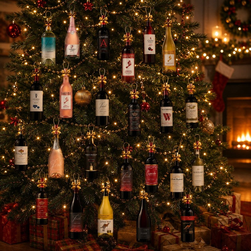 Wine Advent Calendar 2026 - 24 Door Countdown Gift Box