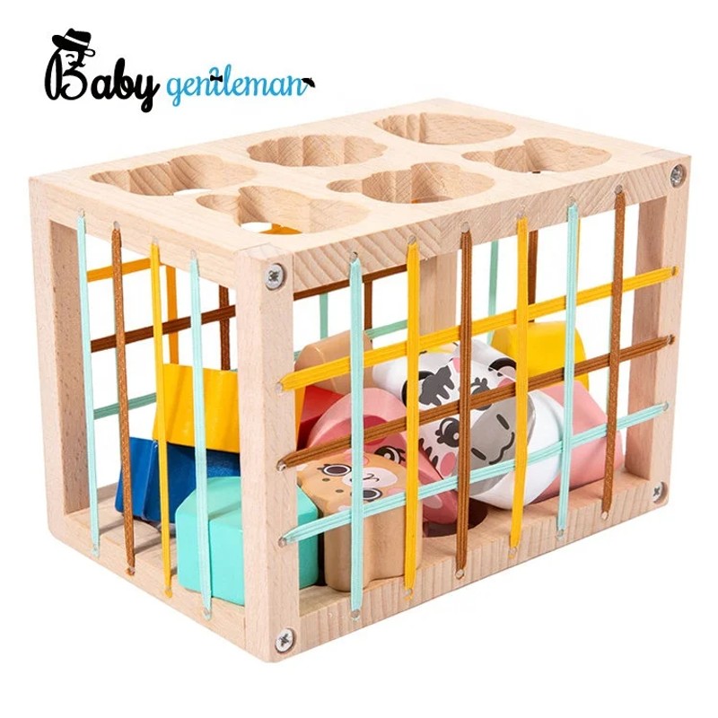 Wooden Activity Triangle with Interactive Panels - Multi