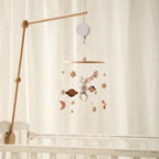 Wooden Baby Mobile - Ocean Theme with Felt Figures