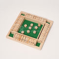 Wooden Educational Board Game - Shut the Box with Number Tiles