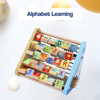 Wooden Montessori Activity Centre - 5-in-1 Triangle Toy