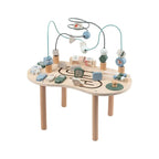 Wooden Montessori Activity Table - Beaded Forest Frame