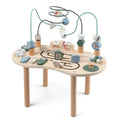 Wooden Montessori Activity Table - Beaded Forest Frame